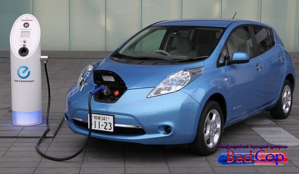 Nissan Leaf работает электростанцией